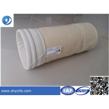 Bolsa de filtro de polvo de Nomex / Polyester de la colección de polvo de la planta de acero